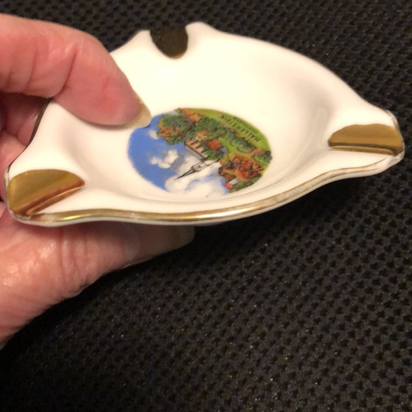 HALLERSTEIN FICHTEL SMALL CIGARETTE ASHTRAY MADE IN BAVARIA - 3 1/2” - #309 - Picture 5 of 8